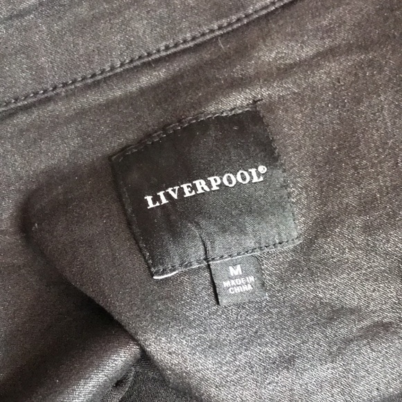 Black Denim Moto Jacket - Picture 7 of 12